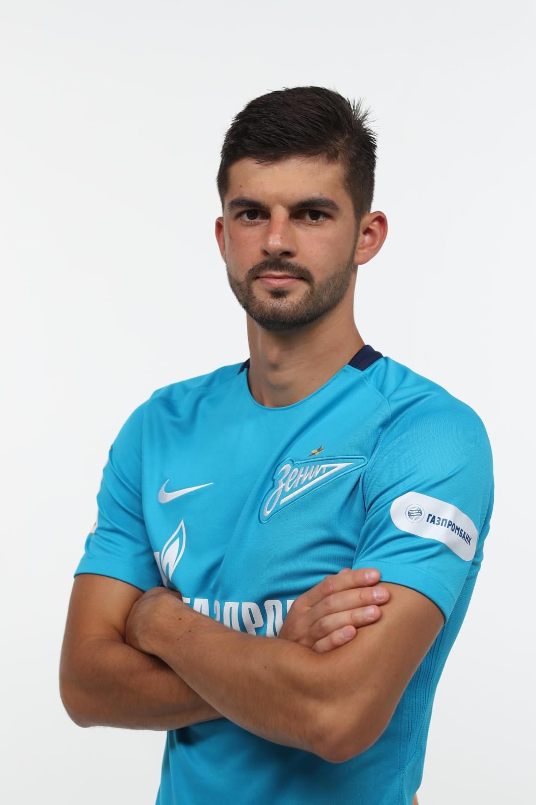 Фотосессия футболистов и тренеров основного состава ФК «Зенит» сезона 2017/2018