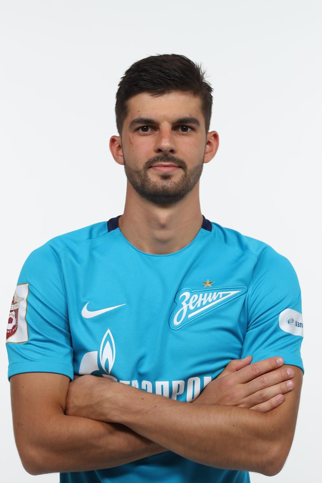 Фотосессия футболистов и тренеров основного состава ФК «Зенит» сезона 2017/2018