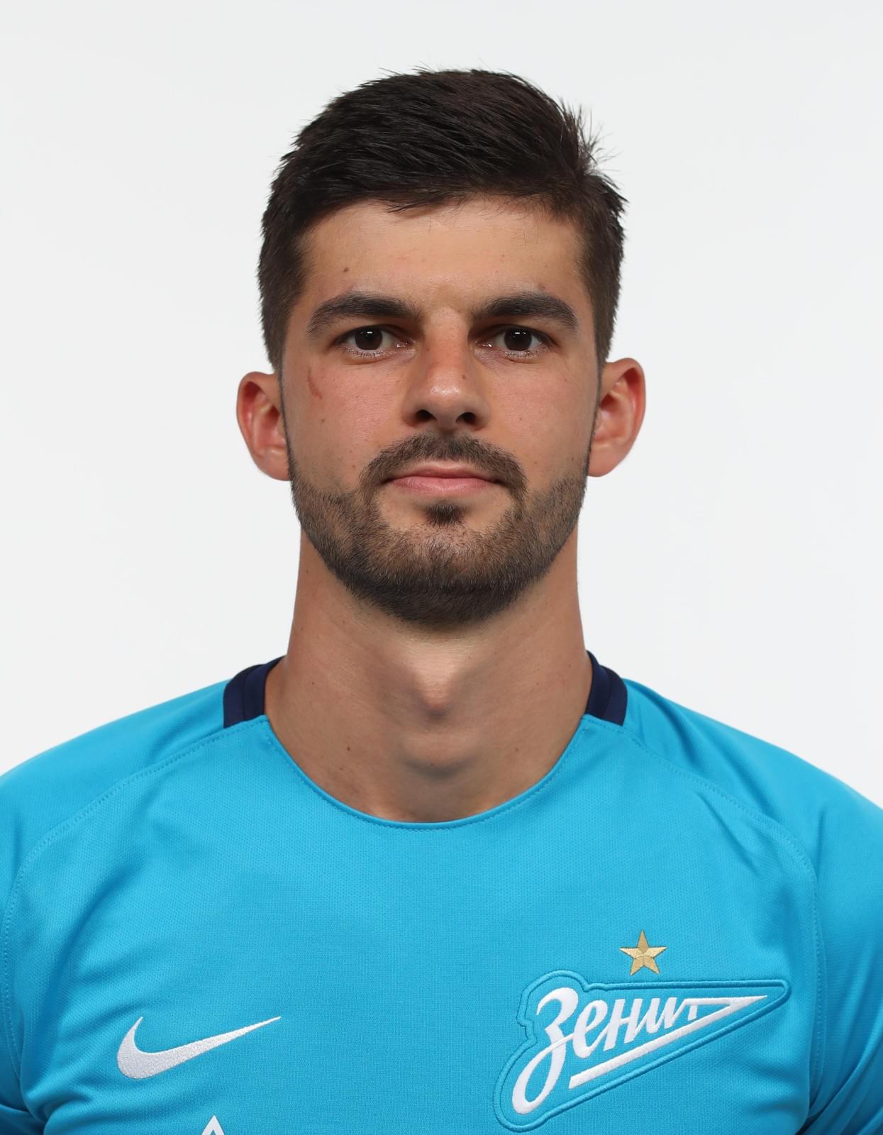 Фотосессия футболистов и тренеров основного состава ФК «Зенит» сезона 2017/2018