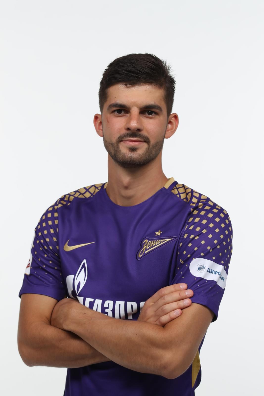 Фотосессия футболистов и тренеров основного состава ФК «Зенит» сезона 2017/2018