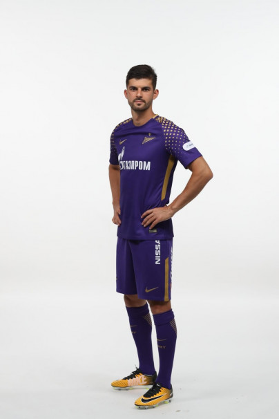 Фотосессия футболистов и тренеров основного состава ФК «Зенит» сезона 2017/2018