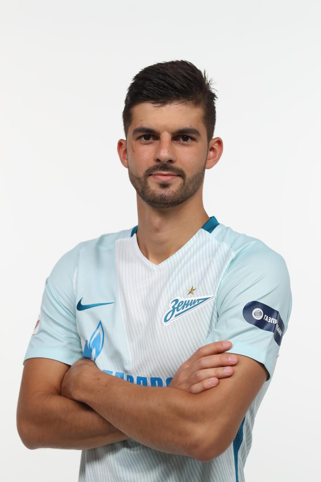 Фотосессия футболистов и тренеров основного состава ФК «Зенит» сезона 2017/2018