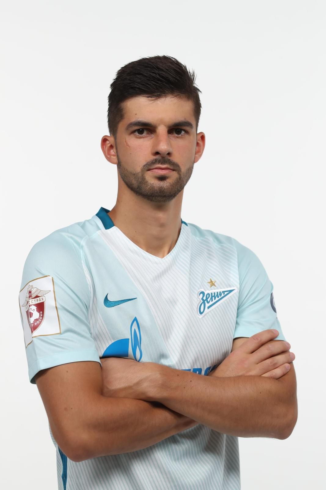 Фотосессия футболистов и тренеров основного состава ФК «Зенит» сезона 2017/2018