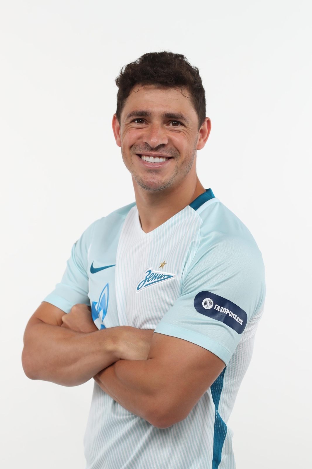 Фотосессия футболистов и тренеров основного состава ФК «Зенит» сезона 2017/2018