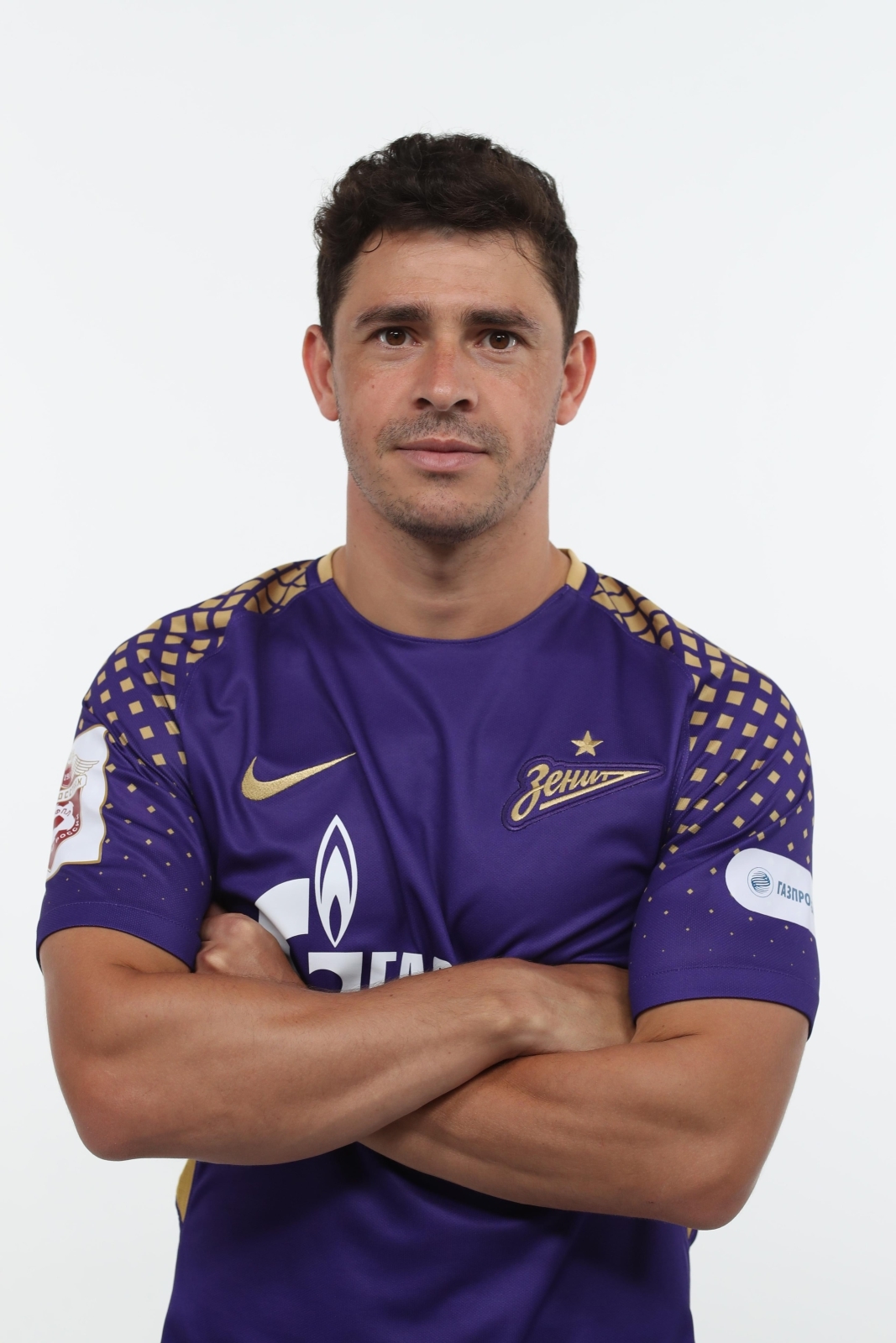 Фотосессия футболистов и тренеров основного состава ФК «Зенит» сезона 2017/2018