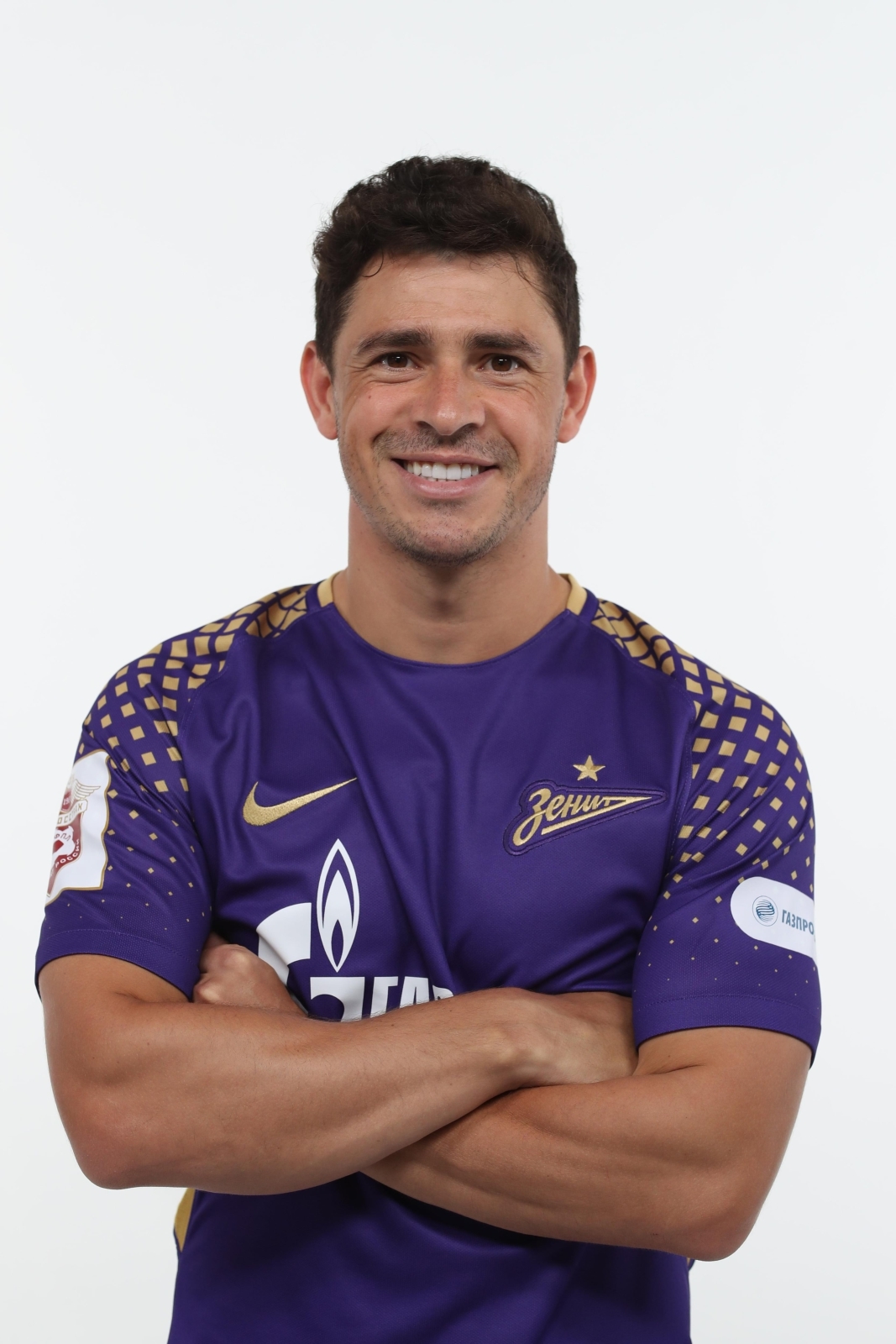 Фотосессия футболистов и тренеров основного состава ФК «Зенит» сезона 2017/2018