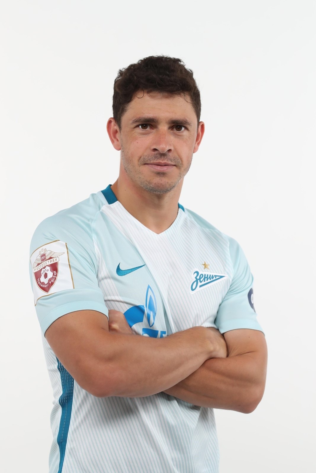 Фотосессия футболистов и тренеров основного состава ФК «Зенит» сезона 2017/2018