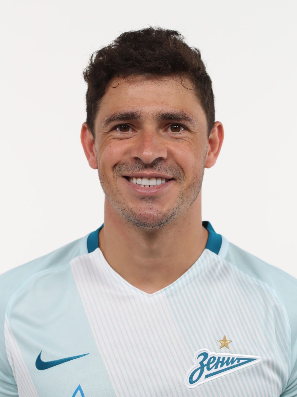 Фотосессия футболистов и тренеров основного состава ФК «Зенит» сезона 2017/2018