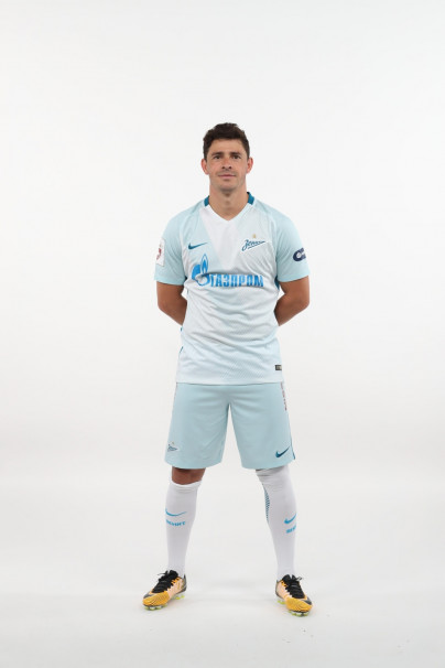 Фотосессия футболистов и тренеров основного состава ФК «Зенит» сезона 2017/2018