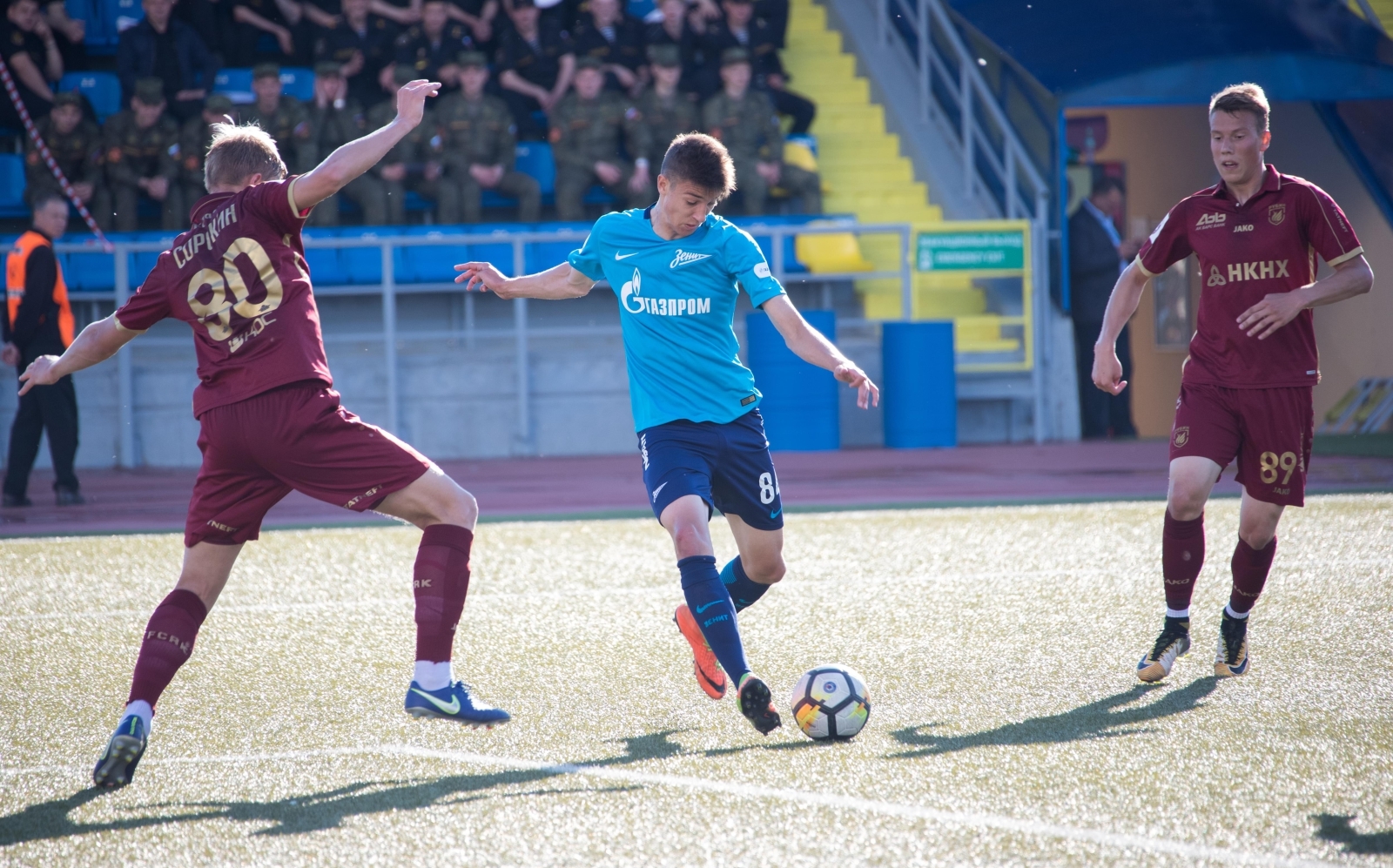 Росгосстрах-Чемпионат России 2017/18, «Зенит»-м — «Рубин»-м
