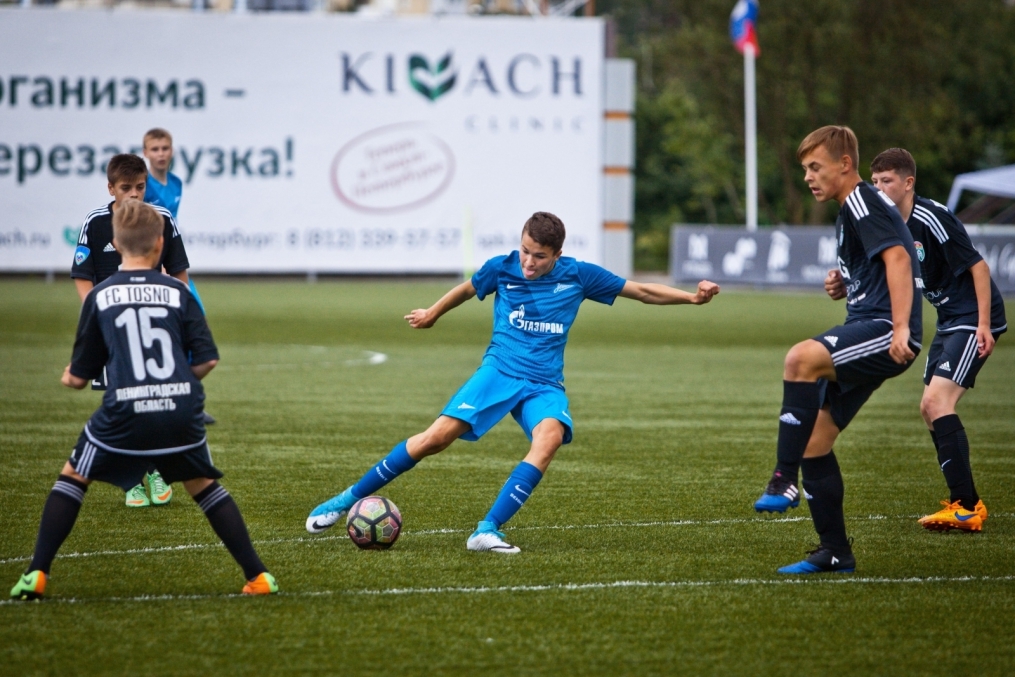 Первенство России среди юношей, первый матч команды Академии ФК «Зенит»