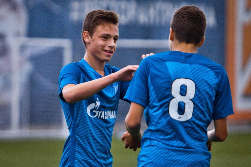 Первенство России среди юношей, первый матч команды Академии ФК «Зенит»