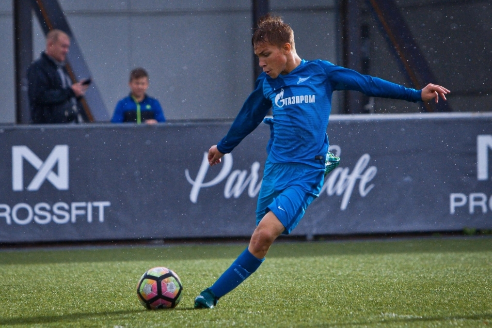 Первенство России среди юношей, первый матч команды Академии ФК «Зенит»