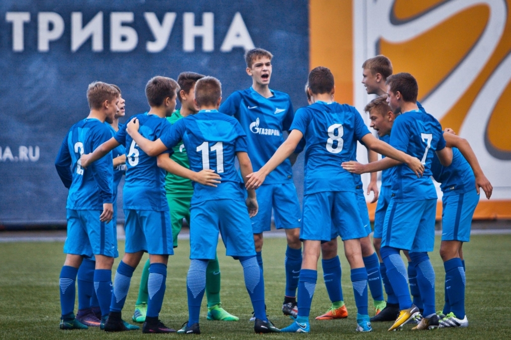 Первенство России среди юношей, первый матч команды Академии ФК «Зенит»