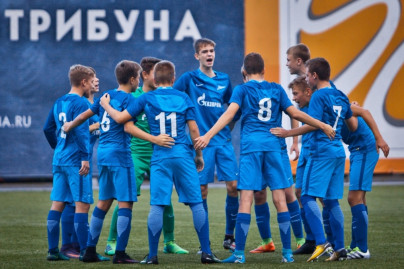 Первенство России среди юношей, первый матч команды Академии ФК «Зенит»