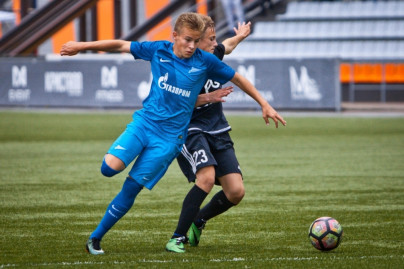 Первенство России среди юношей, первый матч команды Академии ФК «Зенит»