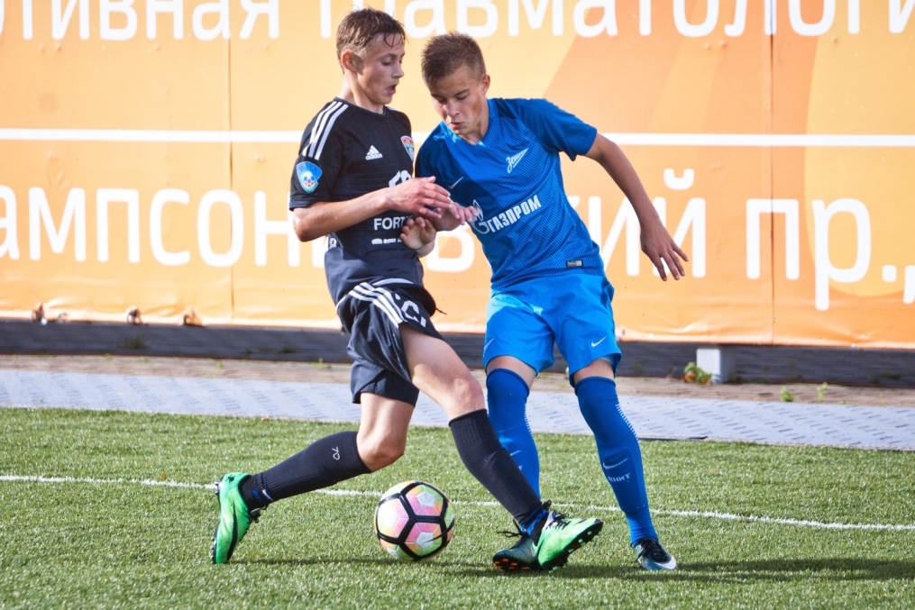 Первенство России среди юношей, первый матч команды Академии ФК «Зенит»