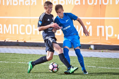 Первенство России среди юношей, первый матч команды Академии ФК «Зенит»