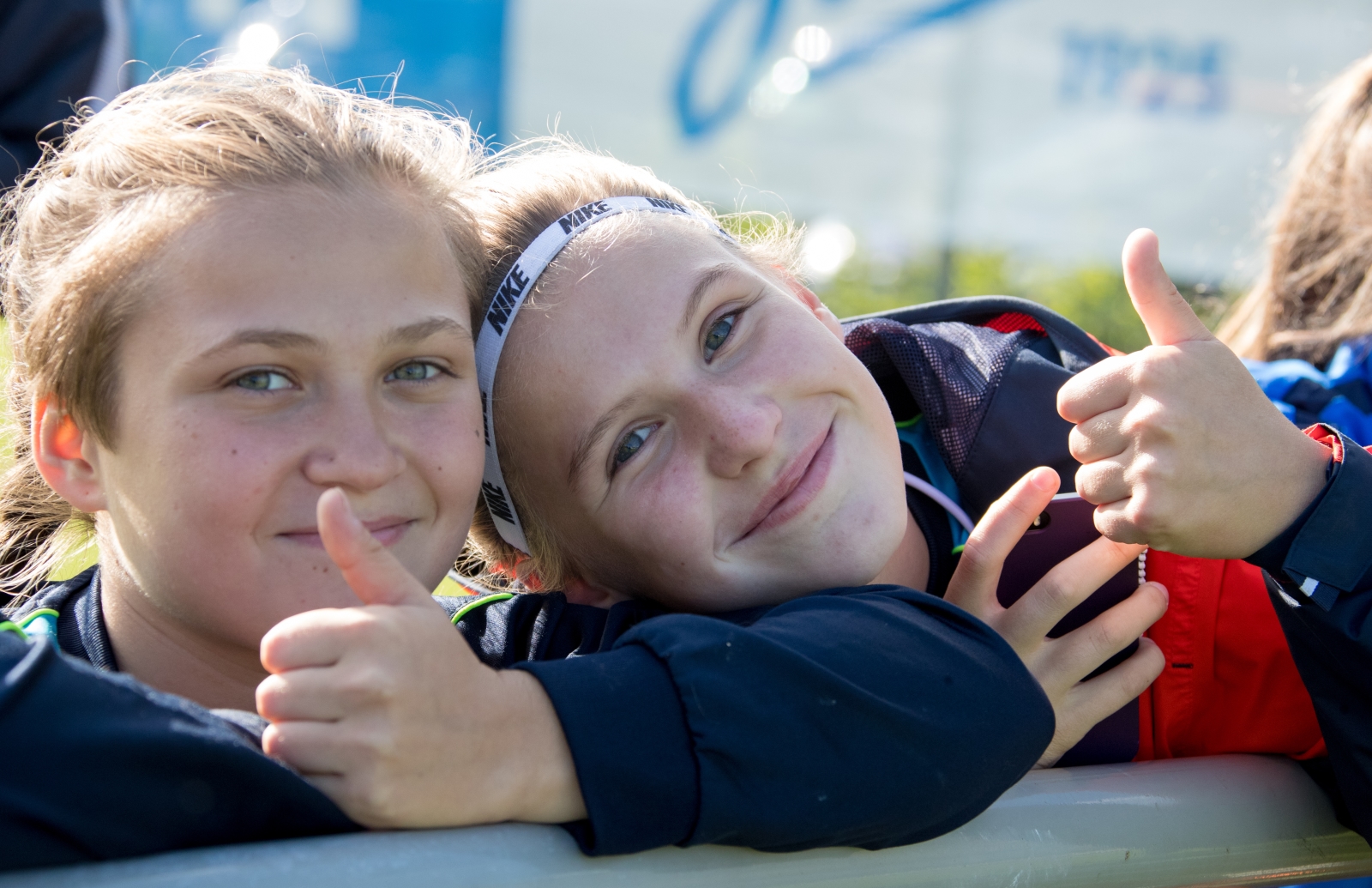 Футболистки «Авроры» в гостях у «Зенита»