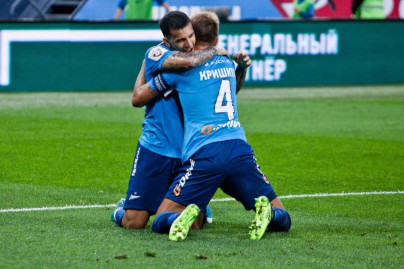 РОСГОССТРАХ-Чемпионат России 2017/2018, 6-й тур, «Зенит» — «Ахмат»