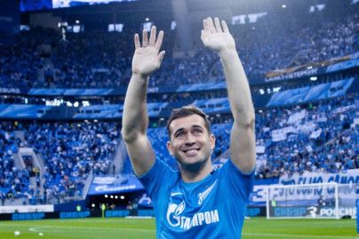 Александр Кержаков попрощался с болельщиками «Зенита»