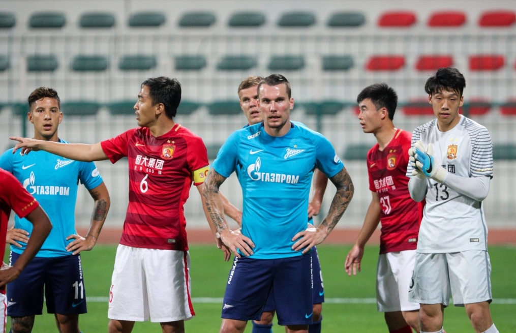 Товарищеский матч «Зенит» — «Гуанчжоу Эвергранд»