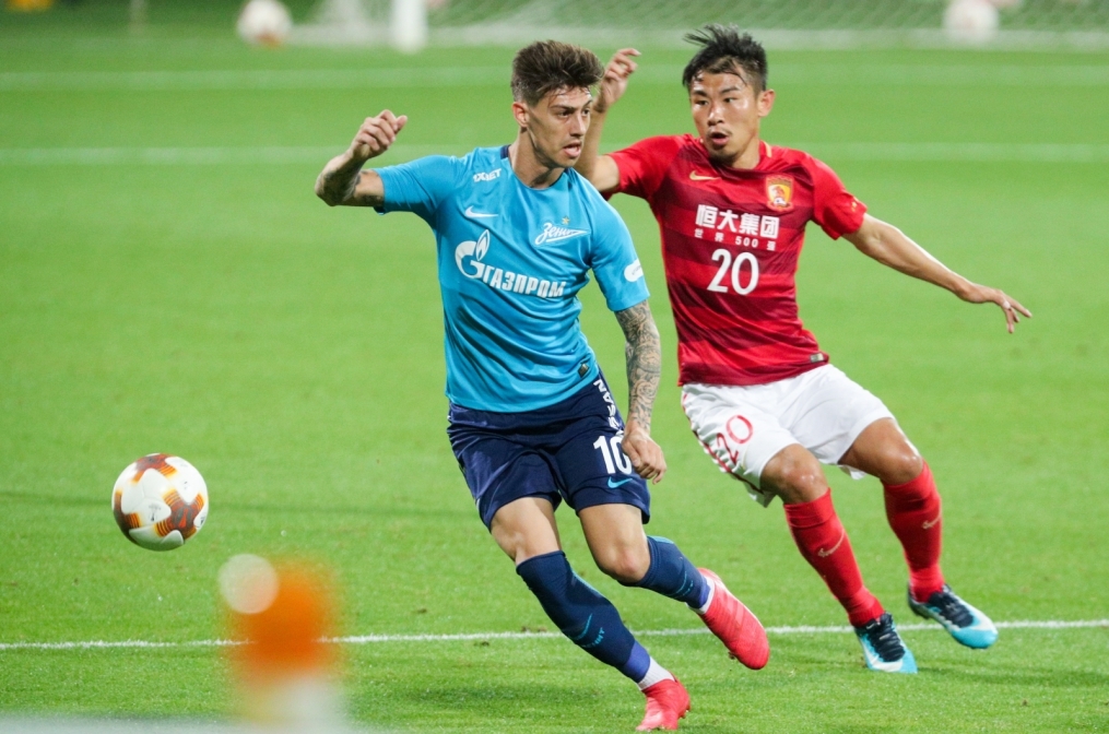 Товарищеский матч «Зенит» — «Гуанчжоу Эвергранд»