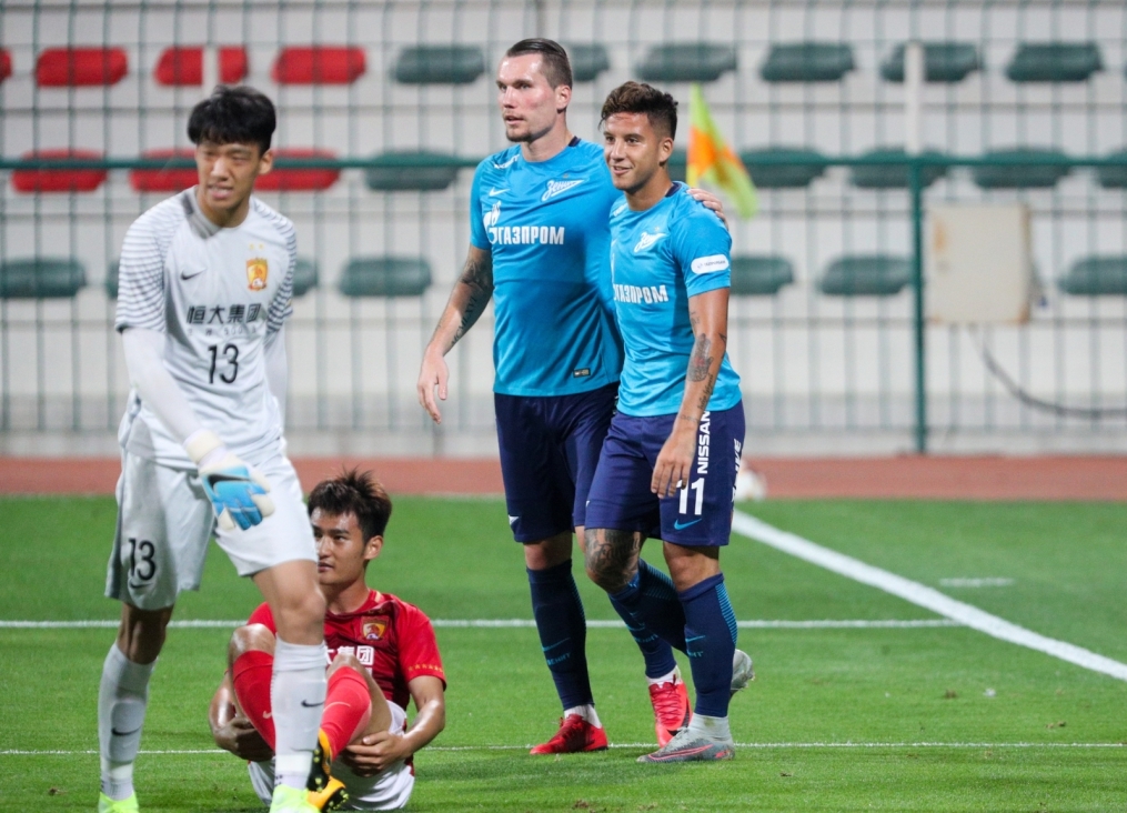 Товарищеский матч «Зенит» — «Гуанчжоу Эвергранд»