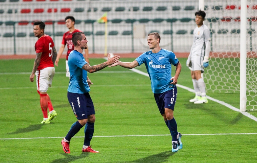 Товарищеский матч «Зенит» — «Гуанчжоу Эвергранд»