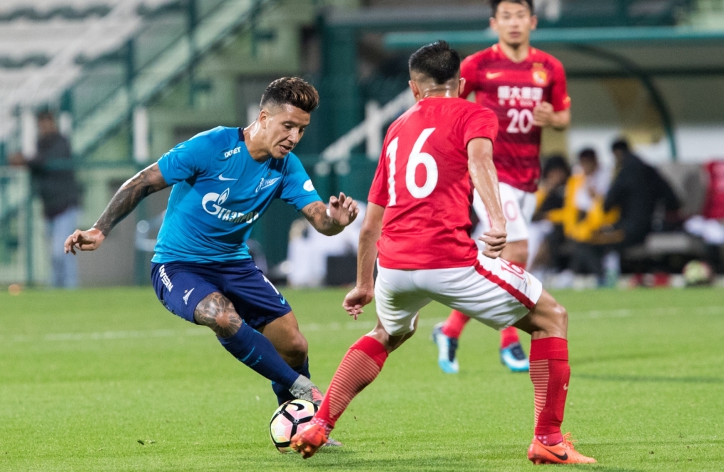 Товарищеский матч «Зенит» — «Гуанчжоу Эвергранд»