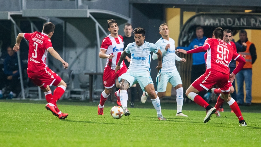 «Газпром» — тренировочные сборы в Турции: 7 февраля, матч «Зенит» — «Црвена Звезда»