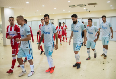 «Газпром» — тренировочные сборы в Турции: 7 февраля, матч «Зенит» — «Црвена Звезда»