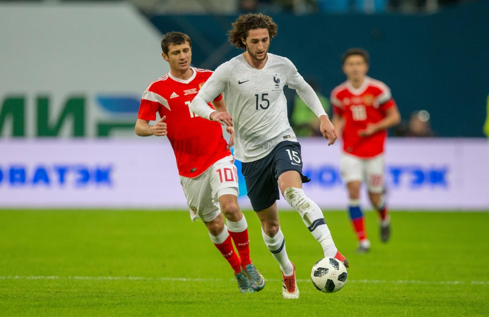 Товарищеский матч «Россия» — «Франция»