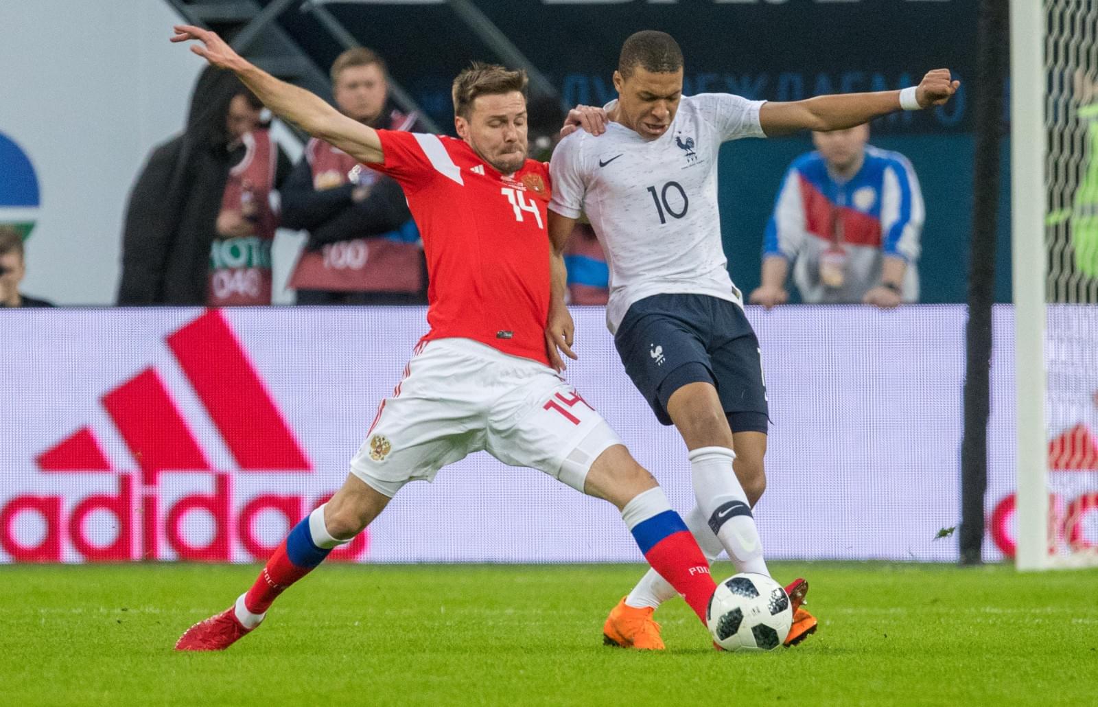 Товарищеский матч «Россия» — «Франция»