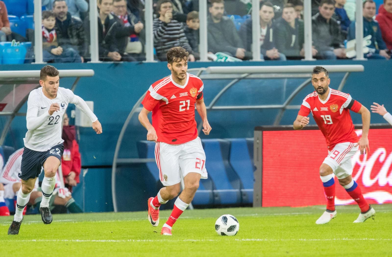 Товарищеский матч «Россия» — «Франция»