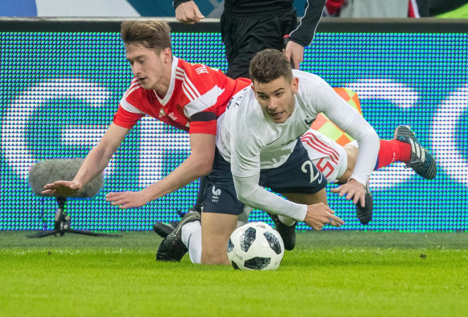 Товарищеский матч «Россия» — «Франция»