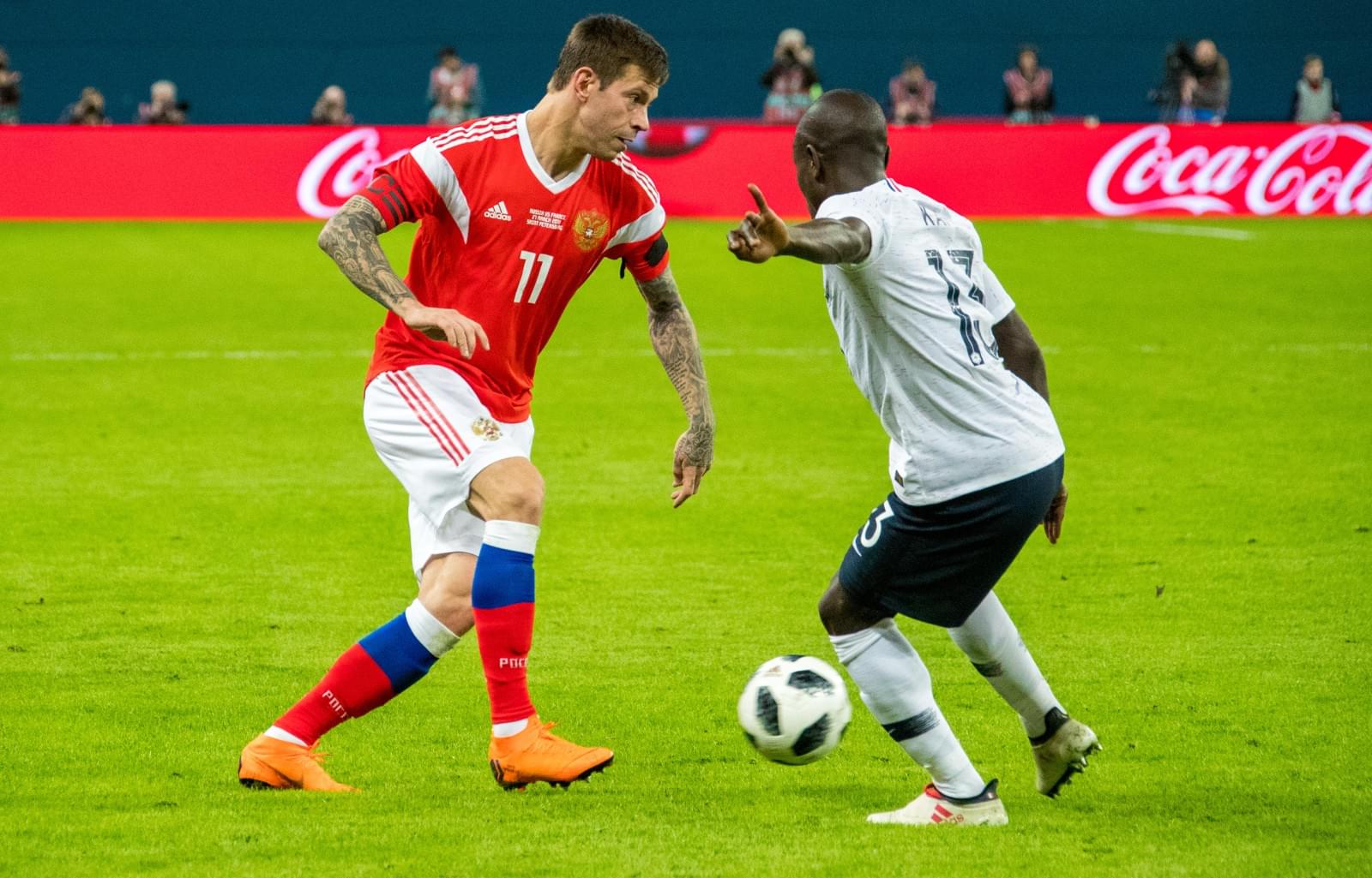 Товарищеский матч «Россия» — «Франция»