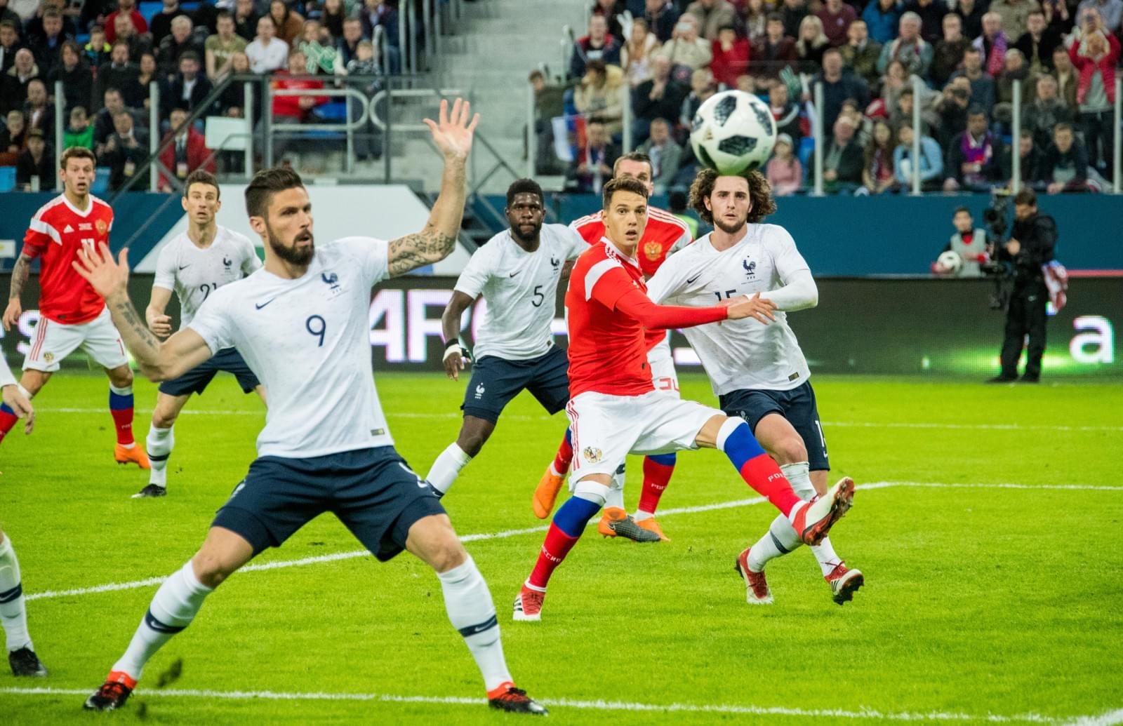 Товарищеский матч «Россия» — «Франция»