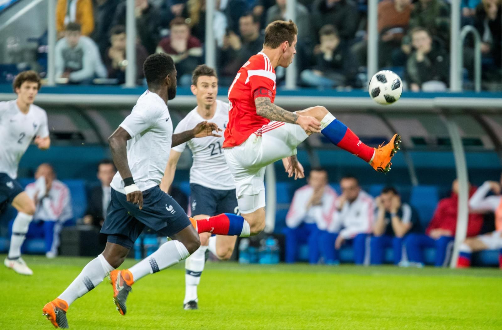 Товарищеский матч «Россия» — «Франция»