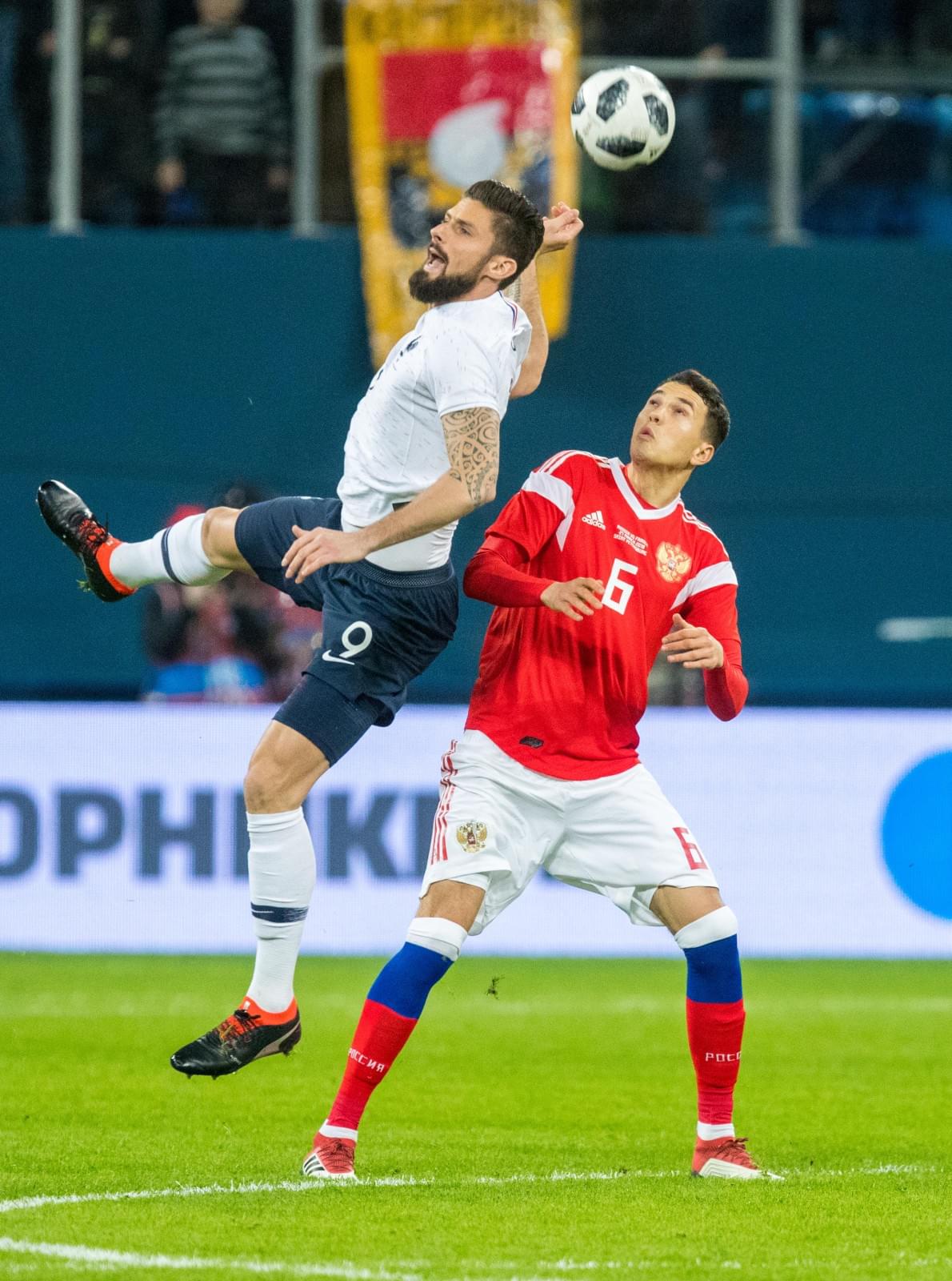 Товарищеский матч «Россия» — «Франция»