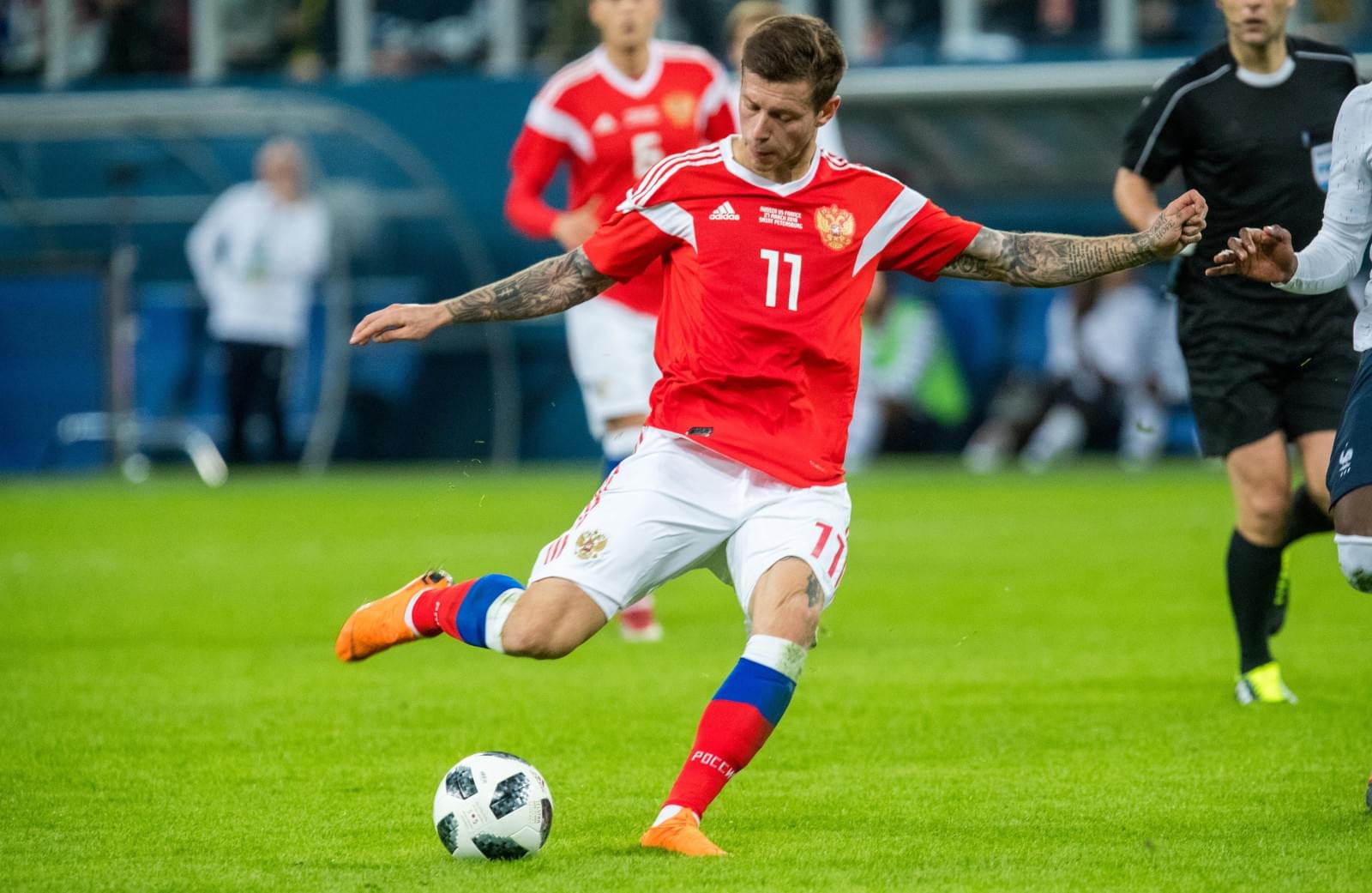 Товарищеский матч «Россия» — «Франция»