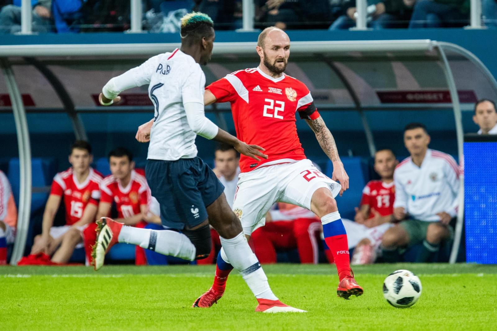 Товарищеский матч «Россия» — «Франция»