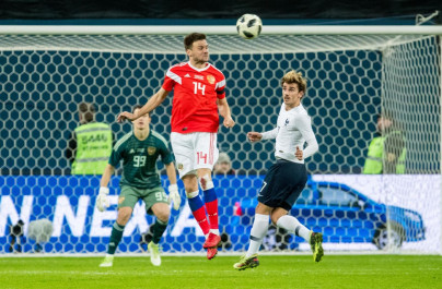 Товарищеский матч «Россия» — «Франция»