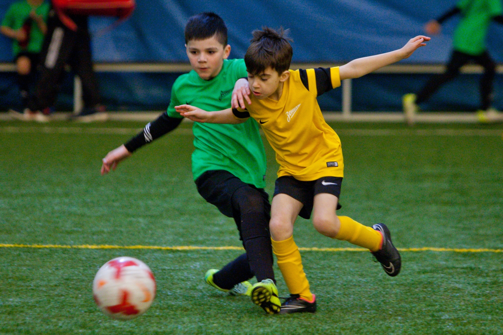 Весенний чемпионат филиалов «Газпром»-Академии U-8: первый день
