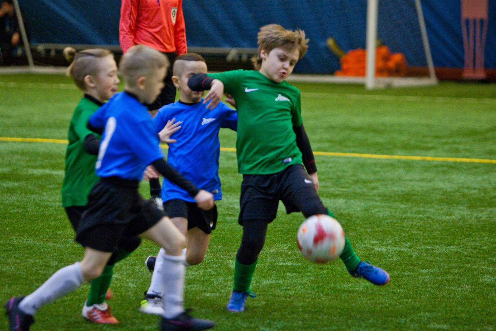 Весенний чемпионат филиалов «Газпром»-Академии U-8: первый день