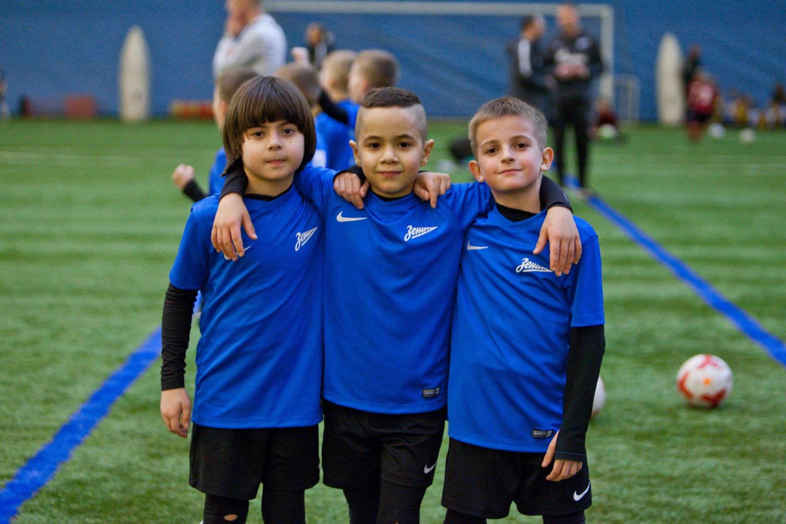 Весенний чемпионат филиалов «Газпром»-Академии U-8: первый день