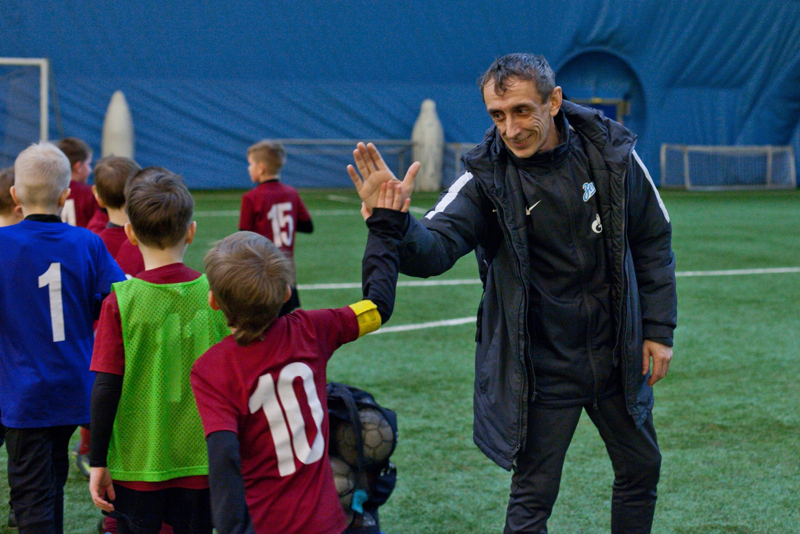 Весенний чемпионат филиалов «Газпром»-Академии U-8: первый день