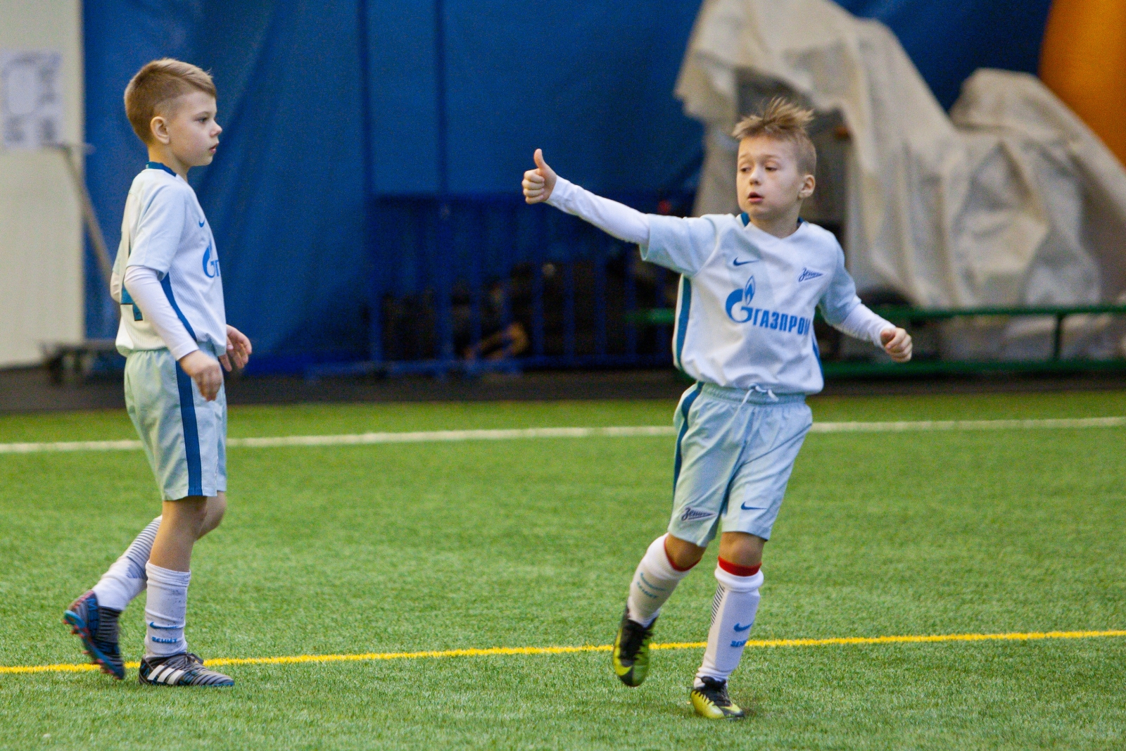 Весенний чемпионат филиалов «Газпром»-Академии U-8: первый день