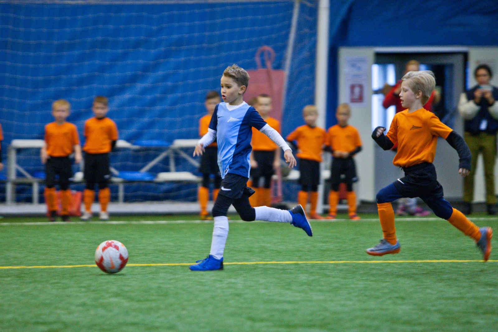 Весенний чемпионат филиалов «Газпром»-Академии U-8: первый день