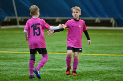 Весенний чемпионат филиалов «Газпром»-Академии U-8: первый день